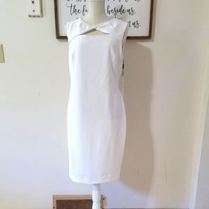 New calvin klein White dress size 12